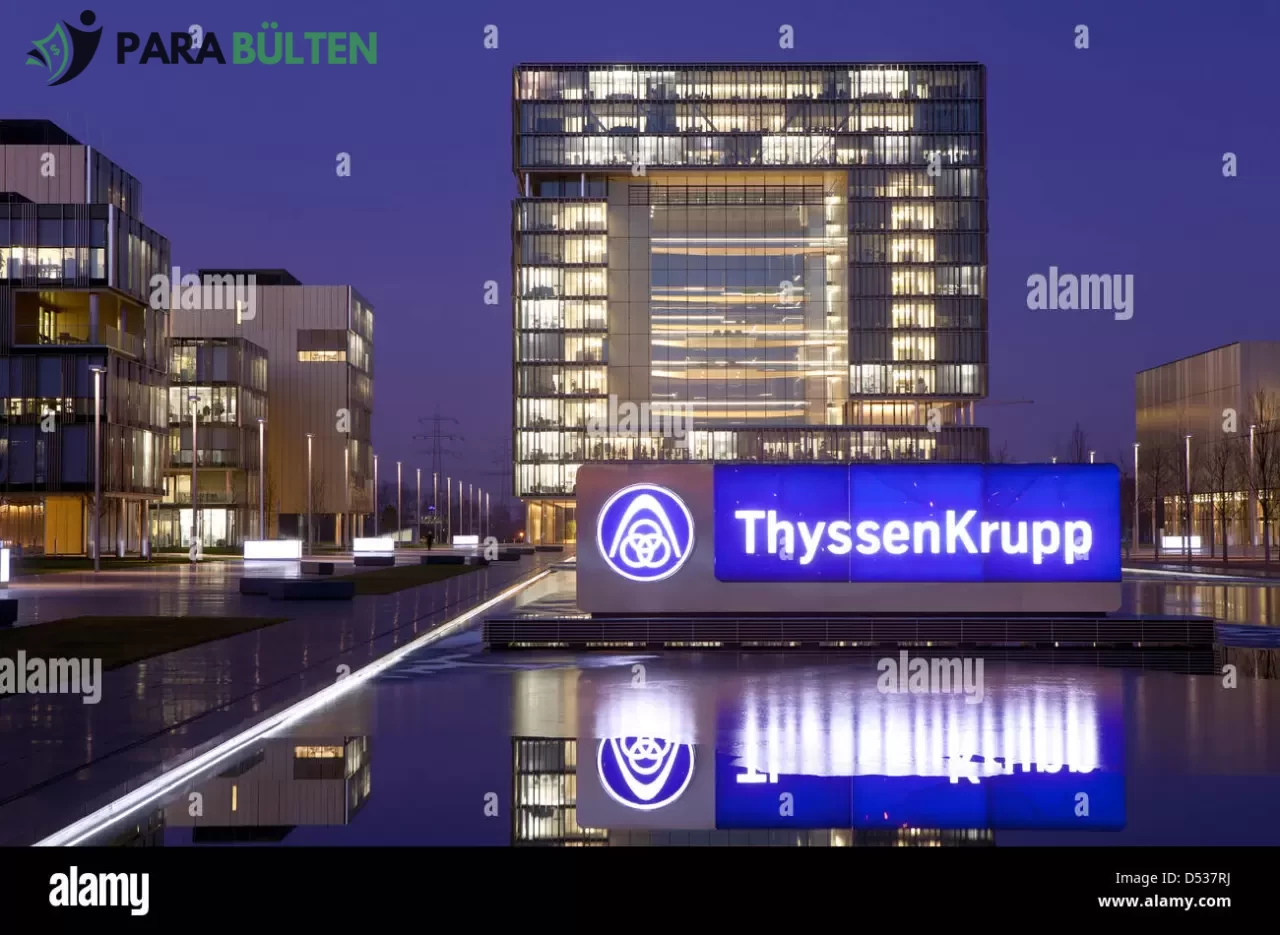 Thyssenkrupp Hisseleri Yüzde 14 Düştü: Satışlar Kârı Baskıladı