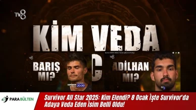 Survivor All Star 2025: Kim Elendi? 8 Ocak İşte Survivor'da Adaya Veda Eden İsim Belli Oldu!